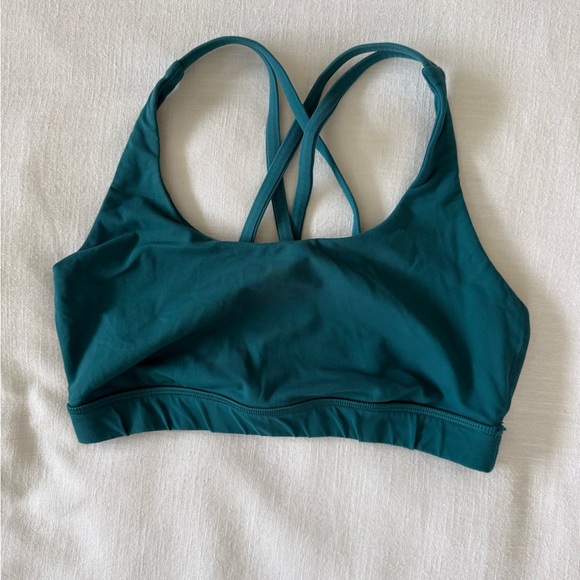 lululemon athletica Other - Lululemon Athletica Deep Teal Energy Sports Bra